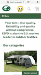 Mobile Screenshot of esvocampingshop.com